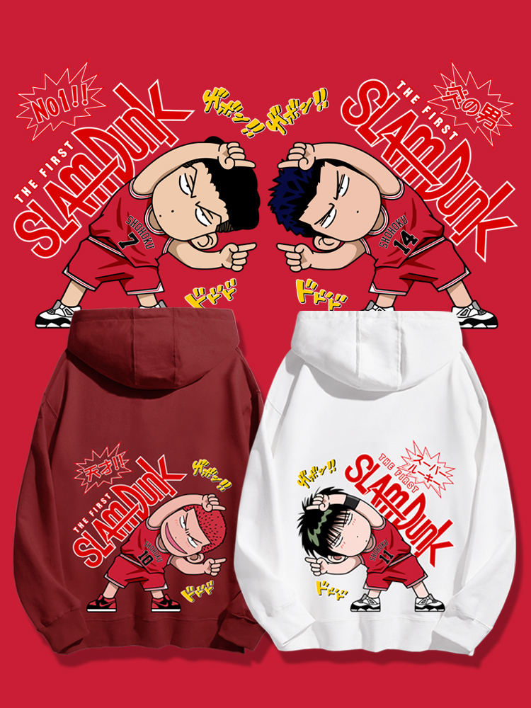 灌籃高手新款 親子情侶男女款連帽衛衣-ZUIHANG SHOP