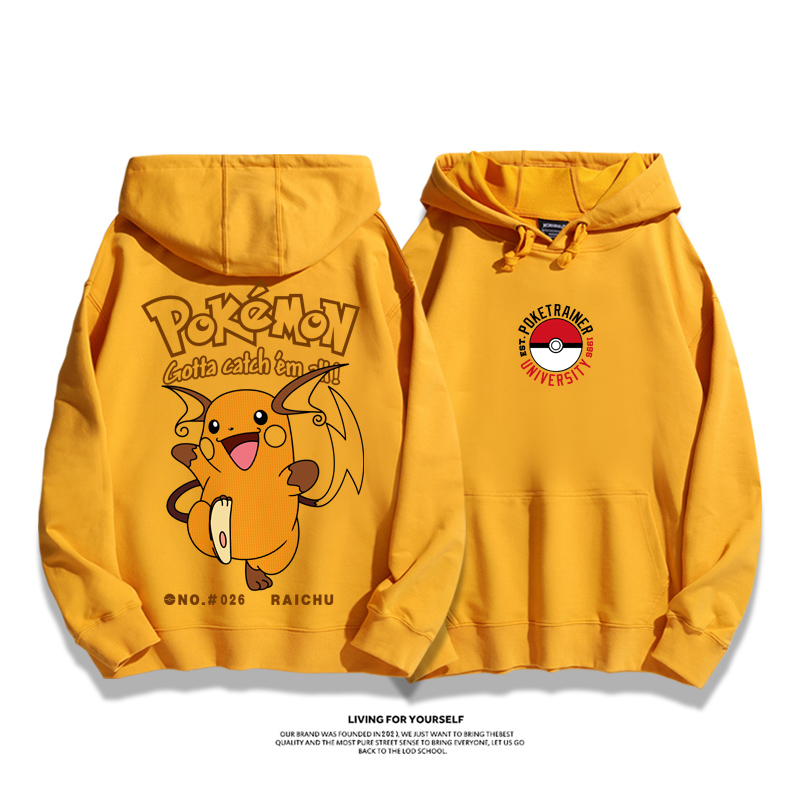 寶可夢新款 親子情侶男女款連帽衛衣-ZUIHANG SHOP