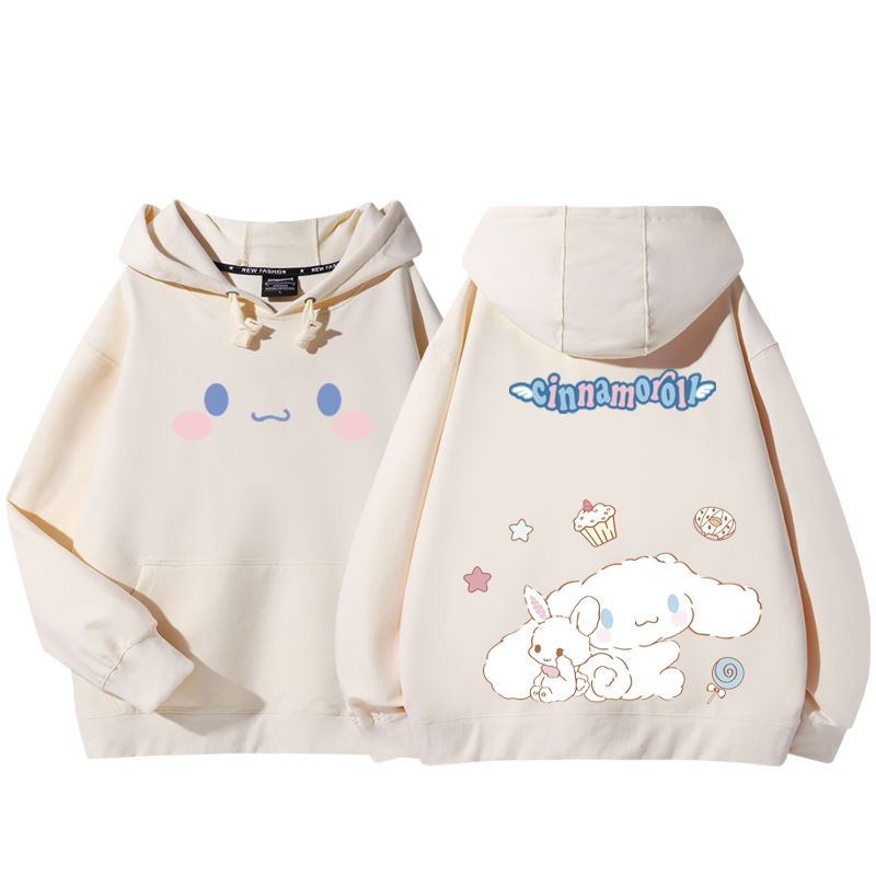 大耳狗新款 親子情侶男女款連帽衛衣