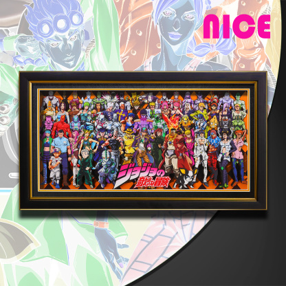 JOJO的奇妙冒險 3D立體畫-ZUIHANG SHOP