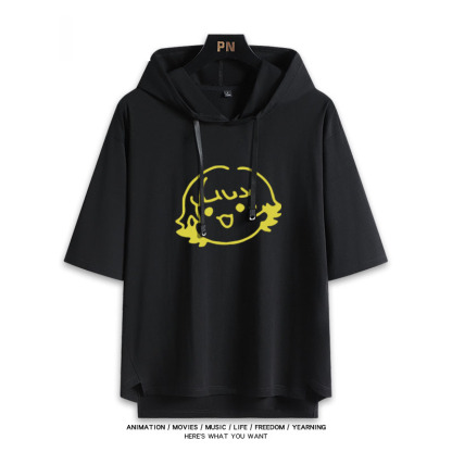 藍色監獄 連帽短袖T恤-ZUIHANG SHOP