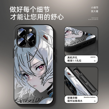 EVA水墨風AG磨砂玻璃手機殼-ZUIHANG SHOP