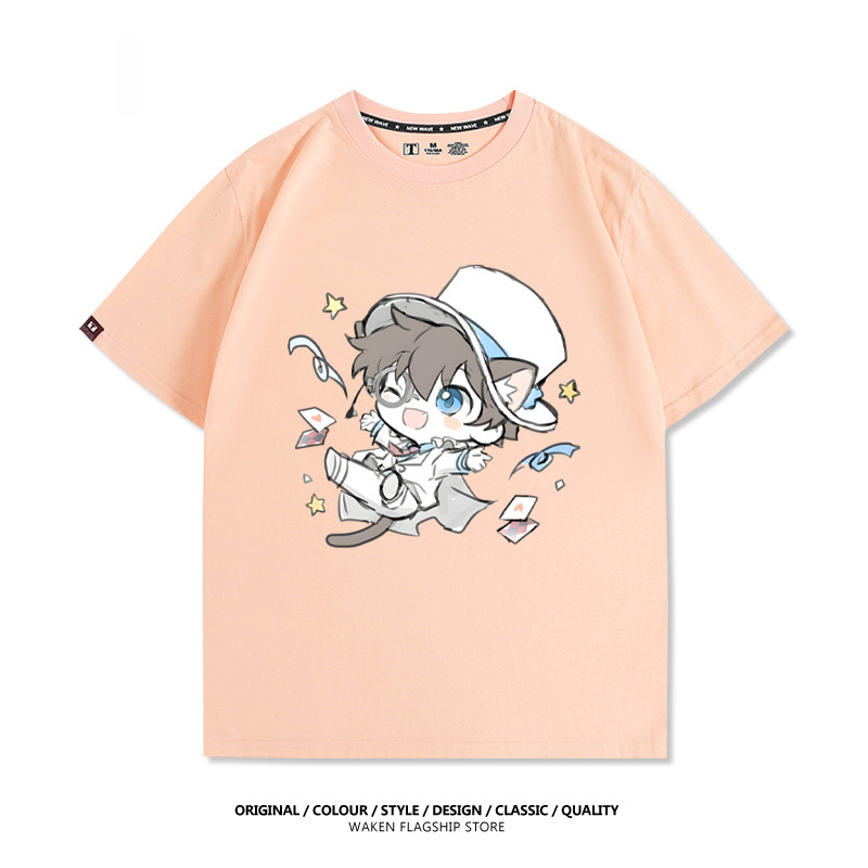 怪盜基德 2025親子情侶男女同款 印花短袖T恤