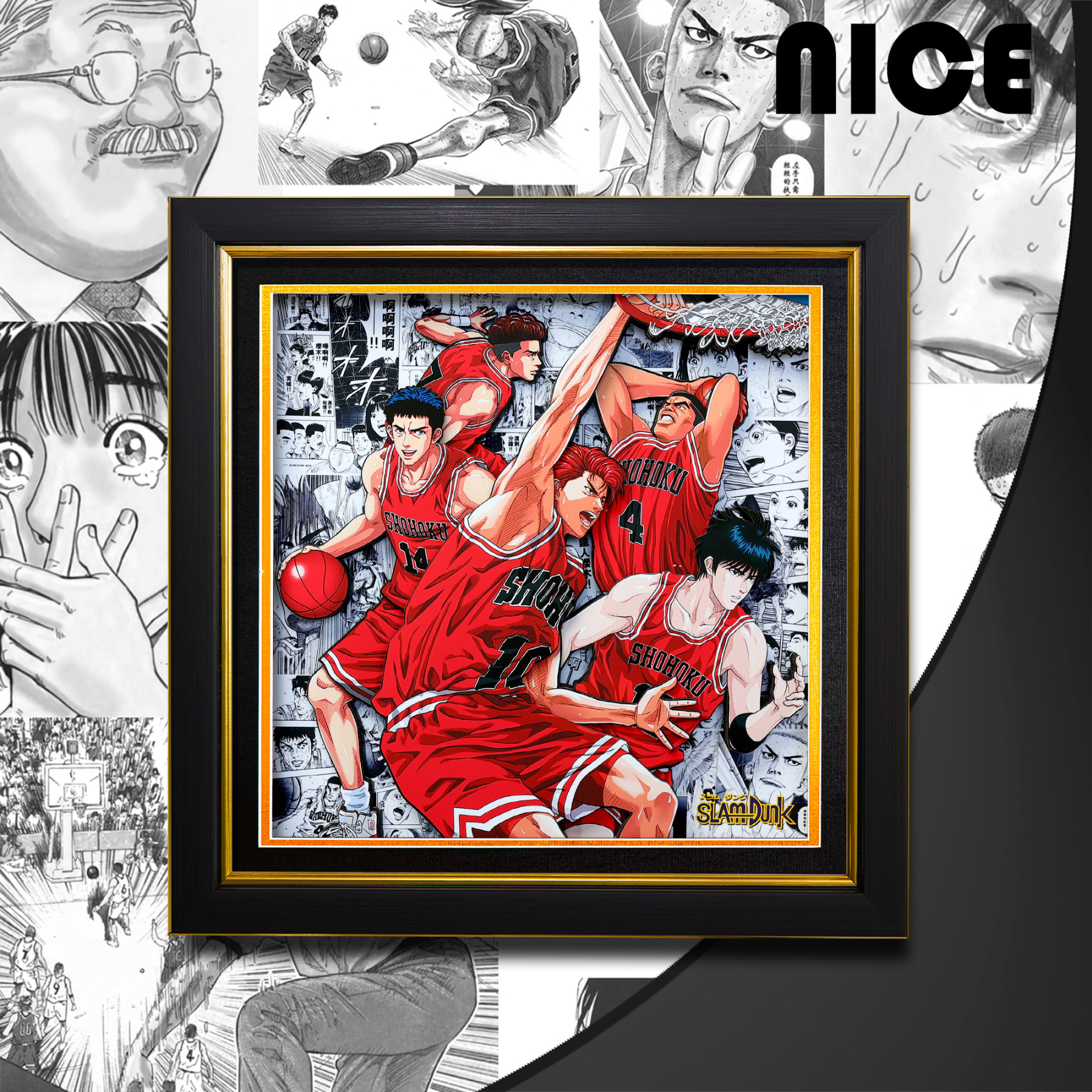 灌籃高手 3D立體畫-ZUIHANG SHOP