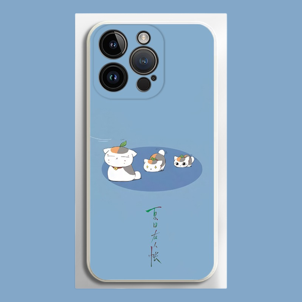 夏目友人帳液態矽膠全包防摔軟殼-ZUIHANG SHOP