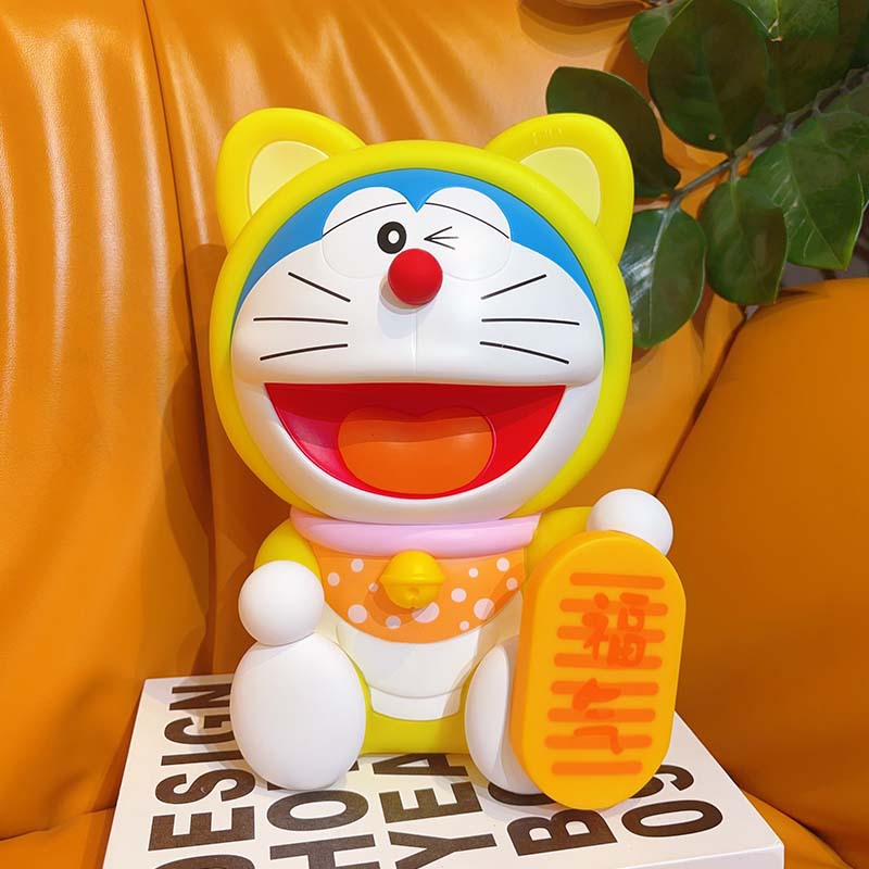 哆啦A夢存錢罐｜可愛擺件機器貓｜大號潮玩擺件-ZUIHANG SHOP