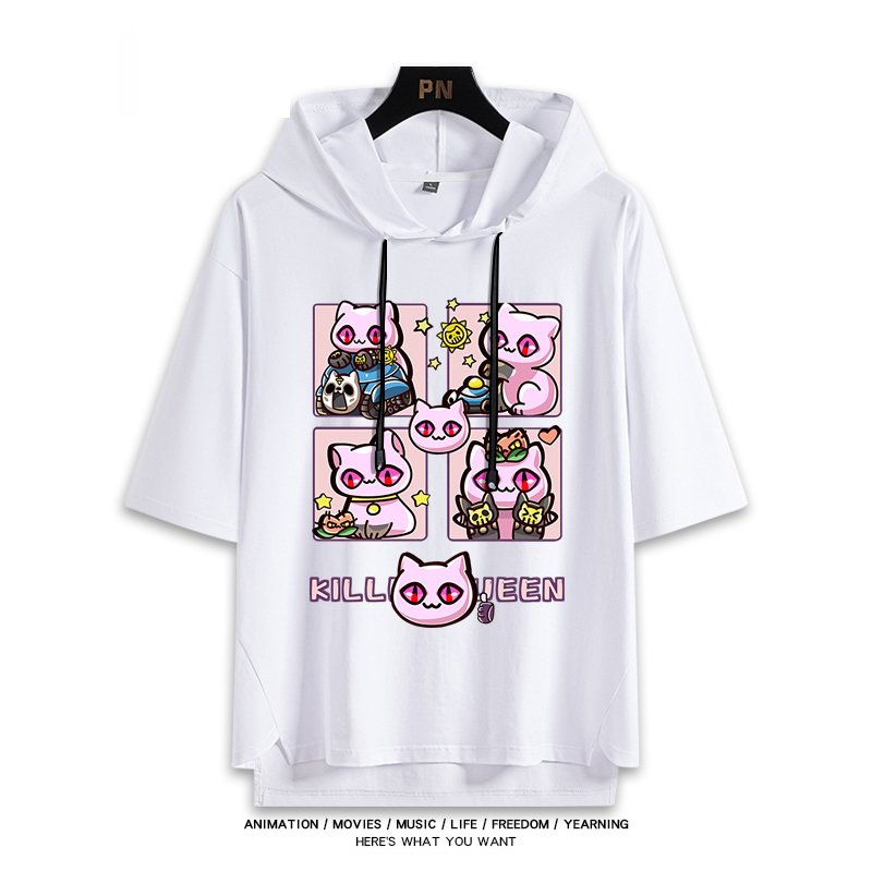 JOJO的奇妙冒險 連帽短袖T恤-ZUIHANG SHOP