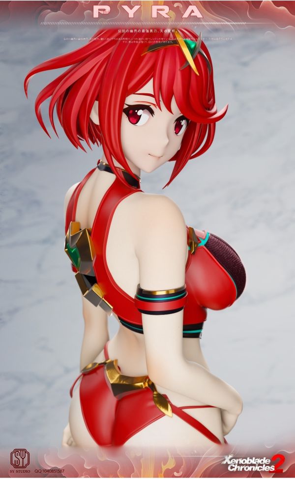 【預購】森炎SY studio 女角色輕雕像系列第一款 Mythra&Pyra 光焰合鳴（異度之刃）-ZUIHANG SHOP