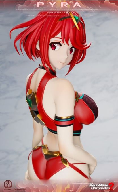 【預購】森炎SY studio 女角色輕雕像系列第一款 Mythra&Pyra 光焰合鳴（異度之刃）-ZUIHANG SHOP