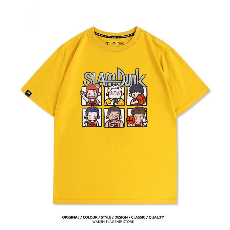 灌籃高手Q版 印花短袖T恤-ZUIHANG SHOP