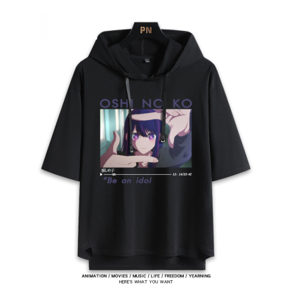 我推的孩子 連帽短袖T恤-ZUIHANG SHOP