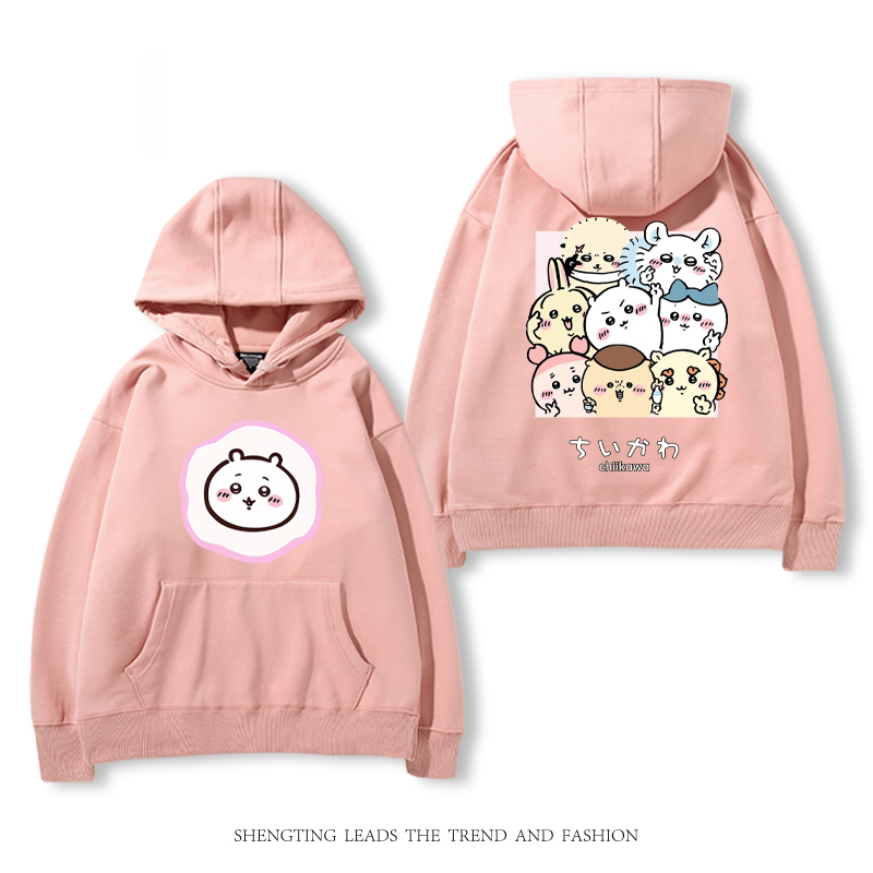 Chiikawa新款 親子情侶男女款連帽衛衣-ZUIHANG SHOP