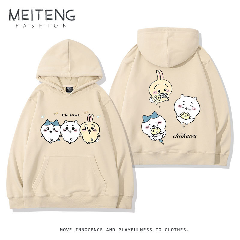 Chiikawa新款 親子情侶男女款連帽衛衣-ZUIHANG SHOP
