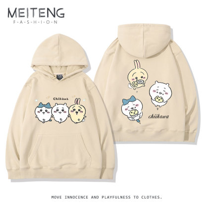 Chiikawa新款 親子情侶男女款連帽衛衣-ZUIHANG SHOP