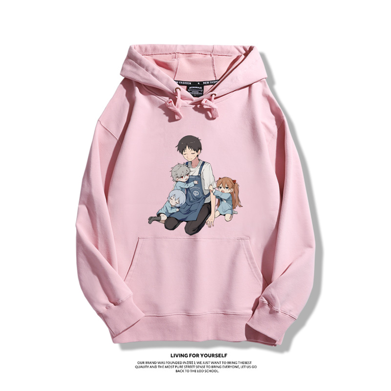 EVA新世紀福音戰士新款 親子情侶男女款連帽衛衣-ZUIHANG SHOP