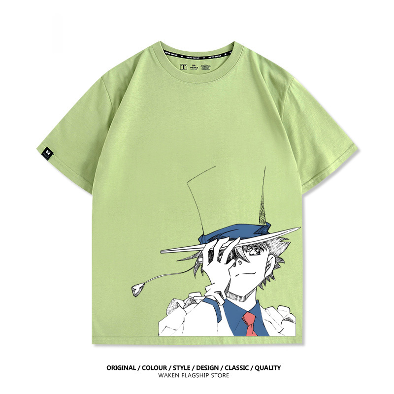 怪盜基德 2025親子情侶男女同款 印花短袖T恤