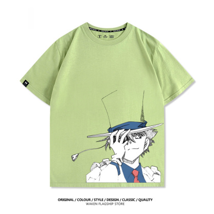 怪盜基德 2025親子情侶男女同款 印花短袖T恤