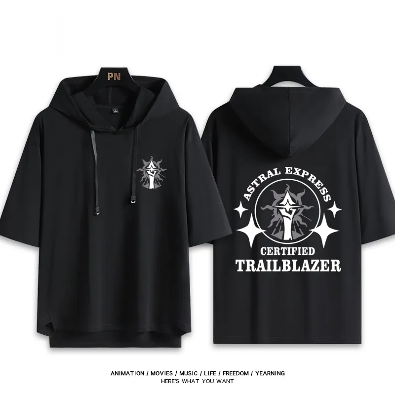 開拓者星 崩壞星穹鐵道 連帽短袖T恤
