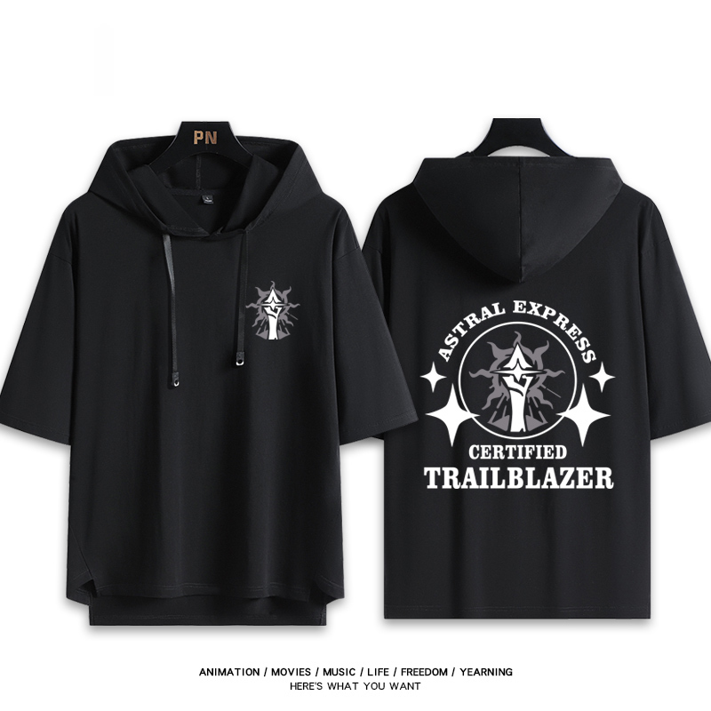 開拓者 連帽短袖T恤-ZUIHANG SHOP