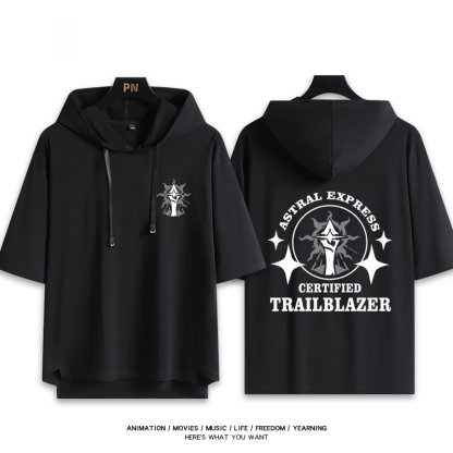 開拓者 連帽短袖T恤-ZUIHANG SHOP