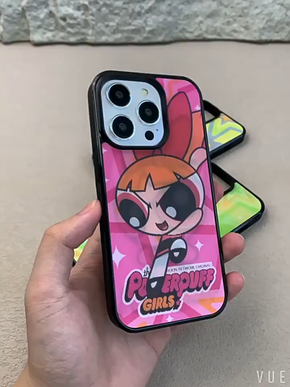 飛天小女警3D幻圖磁吸防摔手機殼