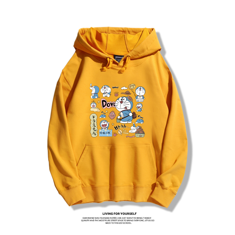 叮噹貓新款 親子情侶男女款連帽衛衣-ZUIHANG SHOP