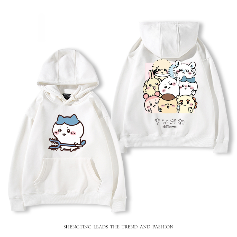 Chiikawa新款 親子情侶男女款連帽衛衣-ZUIHANG SHOP