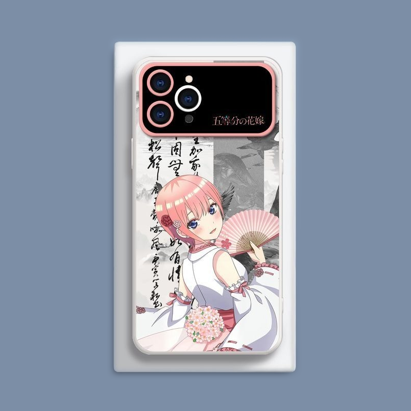 五等分的花嫁液態大視窗全包矽膠防摔軟殼