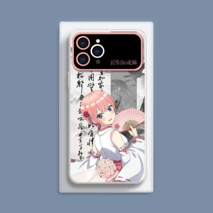 五等分的花嫁液態大視窗全包矽膠防摔軟殼
