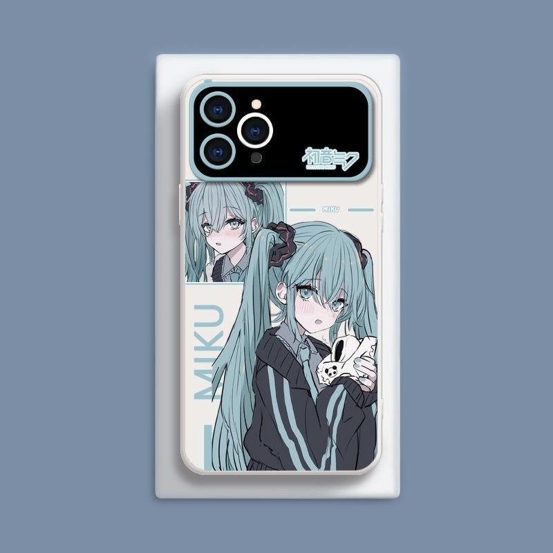 Miku初音未來液態大視窗全包矽膠防摔軟殼-ZUIHANG SHOP