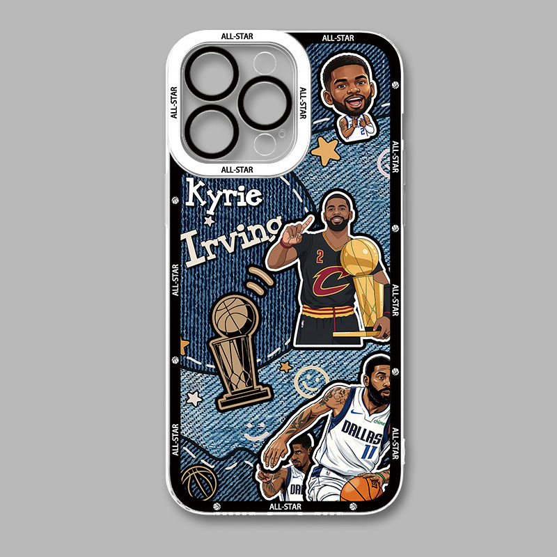 NBA球星天使眼透明防摔軟殼