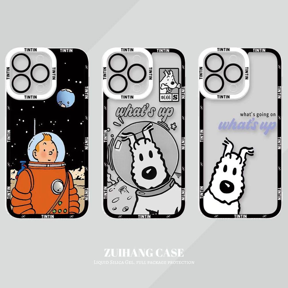 丁丁歷險記天使眼透明防摔軟殼-ZUIHANG SHOP