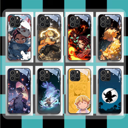 鬼滅之刃新款高清全包防摔玻璃殼-ZUIHANG SHOP