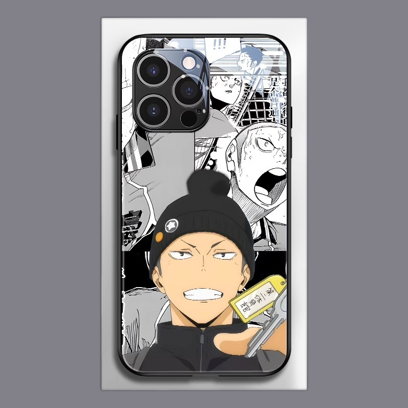 排球少年新款高清全包防摔玻璃殼-ZUIHANG SHOP