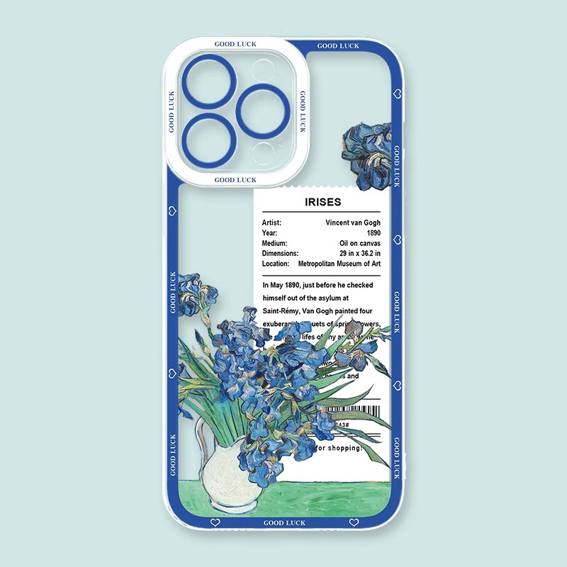 梵高星空天使眼透明防摔軟殼-ZUIHANG SHOP