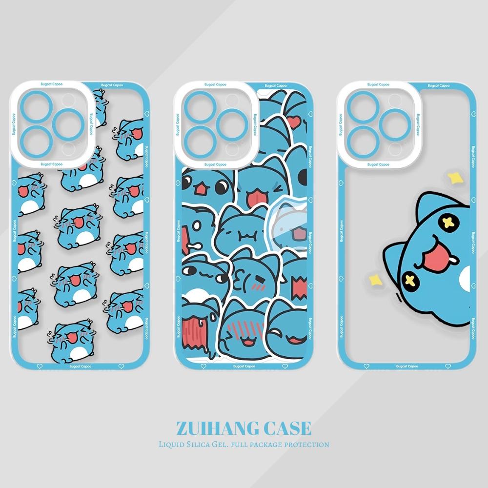 貓貓蟲咖波天使眼透明防摔軟殼-ZUIHANG SHOP