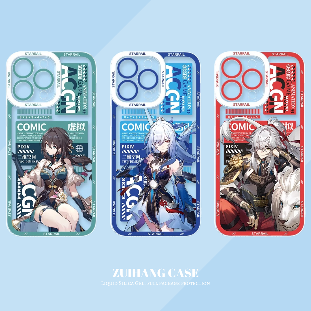 崩壞星穹鐵道天使眼透明防摔軟殼-ZUIHANG SHOP