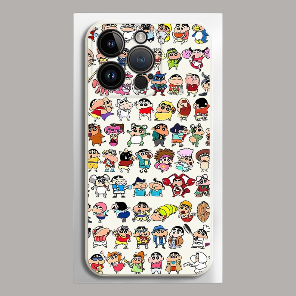 蠟筆小新液態矽膠全包防摔軟殼-ZUIHANG SHOP