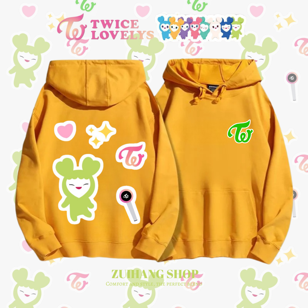 Twicelovely新款 親子情侶男女款連帽衛衣-ZUIHANG SHOP
