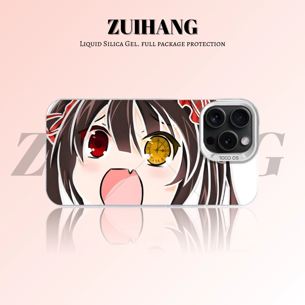 約會大作戰彩銀線條漸變防摔手機殼-ZUIHANG SHOP
