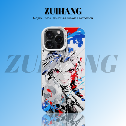 英雄聯盟：奧術彩銀線條漸變防摔手機殼-ZUIHANG SHOP
