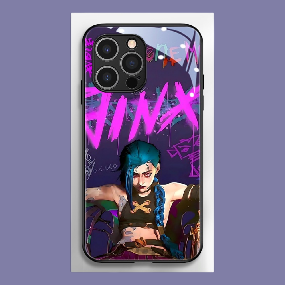 英雄聯盟新款高清全包防摔玻璃殼-ZUIHANG SHOP