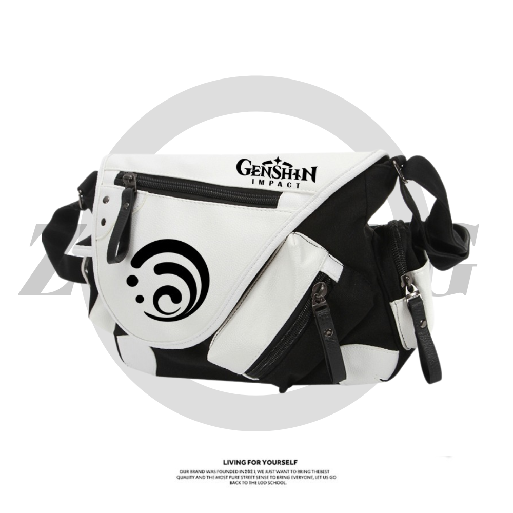 原神 同人周邊背包 多功能單肩斜挎包-ZUIHANG SHOP