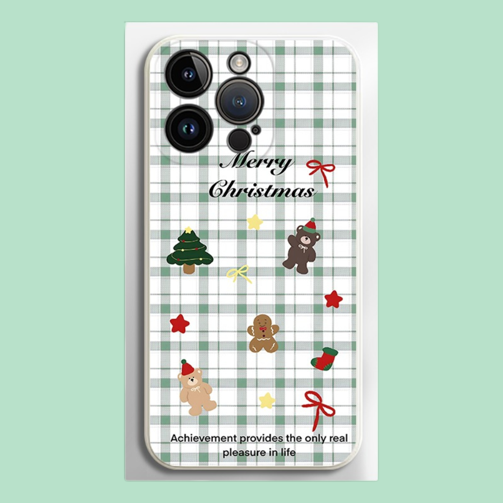 聖誕節液態矽膠全包防摔軟殼-ZUIHANG SHOP