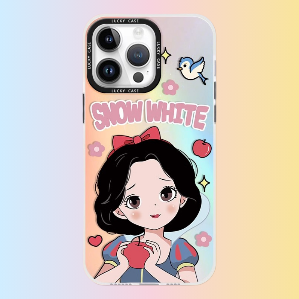 白雪公主極光鐳射防摔手機殼-ZUIHANG SHOP