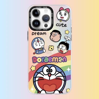 哆啦A夢極光鐳射防摔手機殼-ZUIHANG SHOP