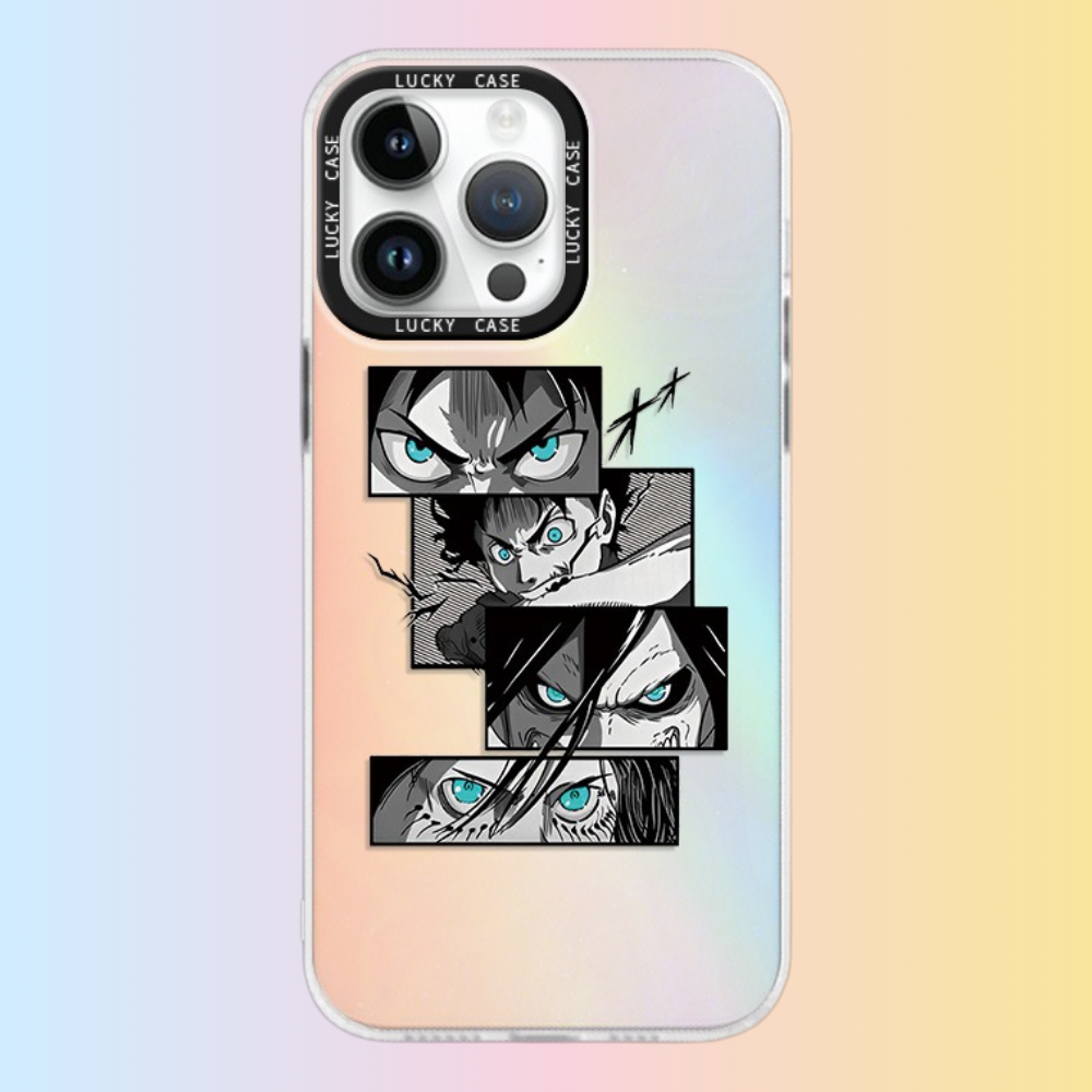 進擊的巨人極光鐳射防摔手機殼-ZUIHANG SHOP