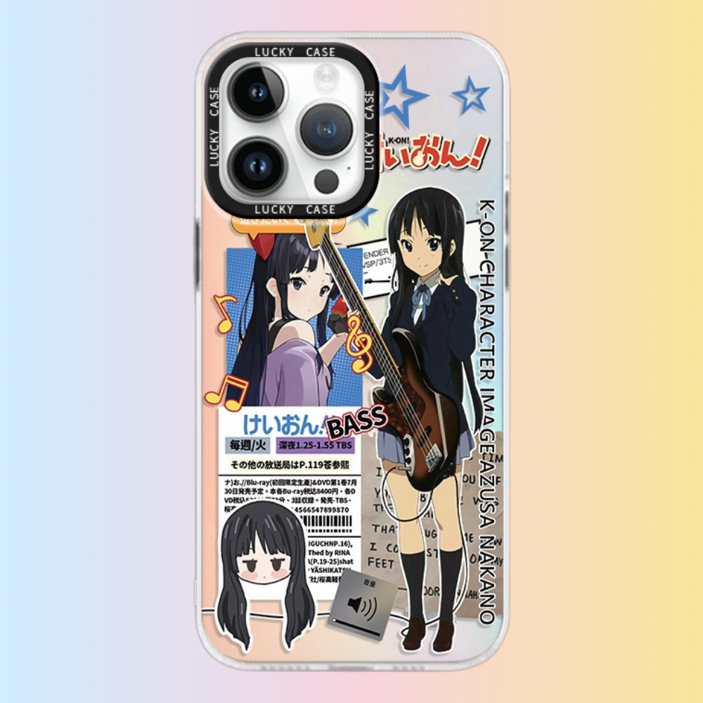 輕音少女極光鐳射防摔手機殼-ZUIHANG SHOP