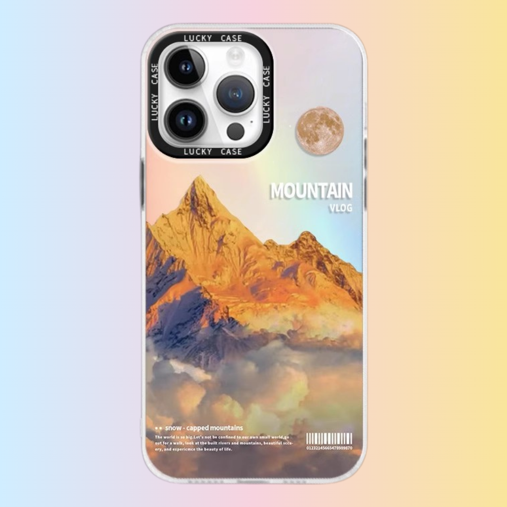 日照金山極光鐳射防摔手機殼-ZUIHANG SHOP