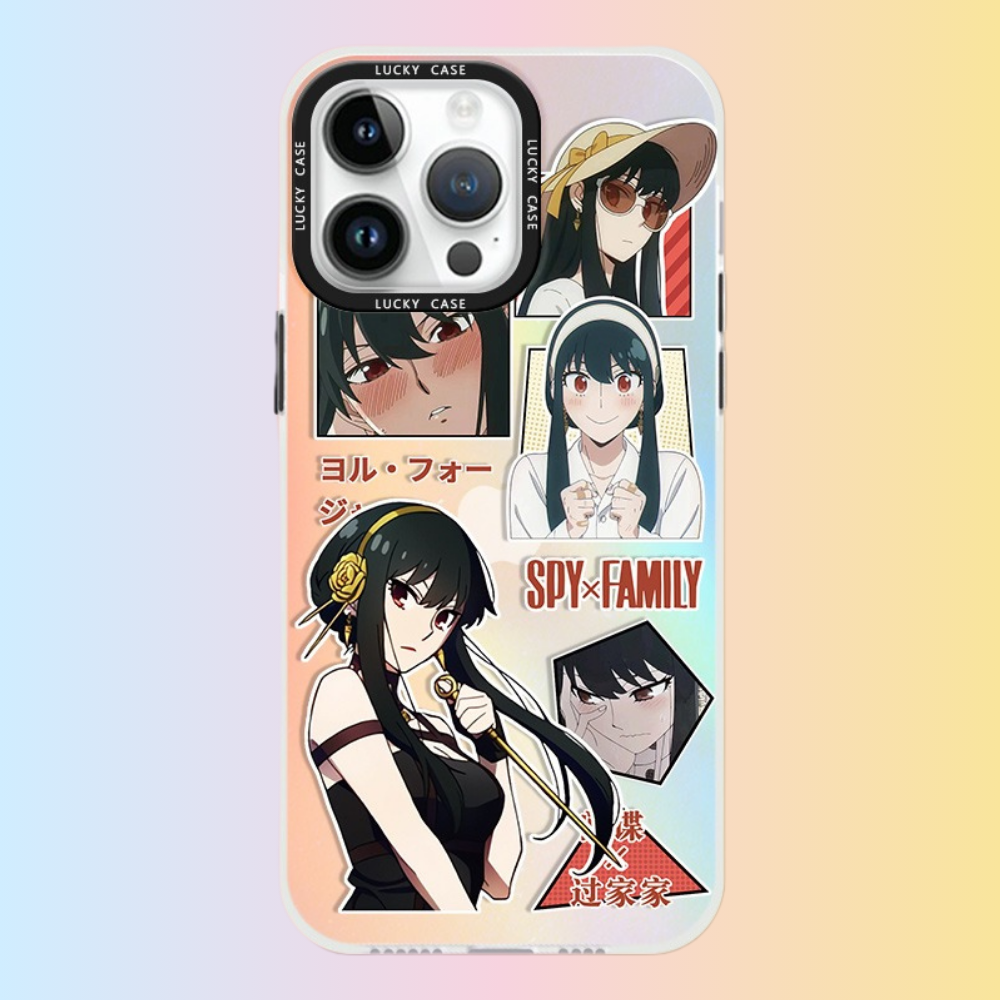 間諜家家酒極光鐳射防摔手機殼-ZUIHANG SHOP